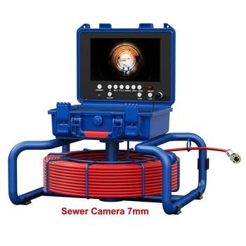 SZGOING 100M Pipeline Borehole Video System Water Well Sewer Camera 7mm for Drain