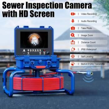 SZGOING 100M Industrial Inspect Pipe Borescope Endoscope House Borehole CCTV Sewer