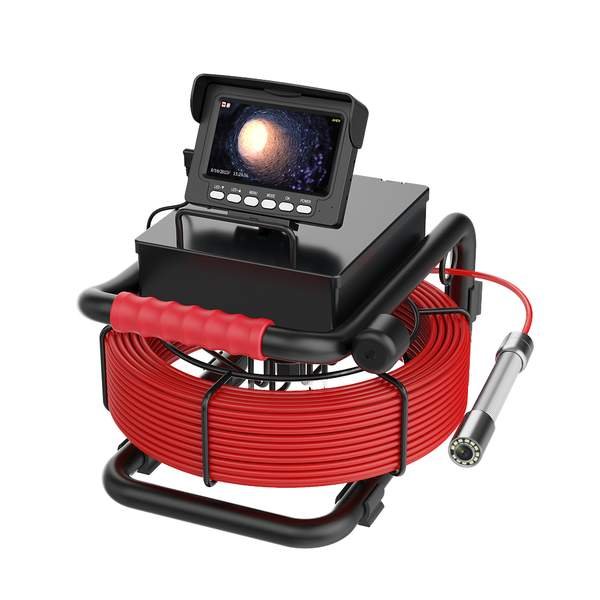 SZGOING Industrial Outdoor Waterproof CCTV Snake Drain Inspection Camera with SD Card Storage